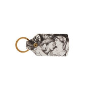 Christina Rossetti Goblin Market recycled leather keyring